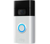 Ring Video Doorbell (2nd Generation) FHD 1080p Works With Alexa Satin Nickel