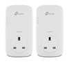TP-Link TL-PA8010PKIT V2 Passthrough Powerline Adapter Kit - AV1300 - Twin Pack