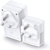 TP-Link WPA4220 WiFi AV600 Powerline Adapter Kit - Twin Pack - Up to 600Mbps