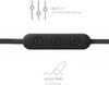 BoomPods Sportline Wireless Bluetooth Magnetic In Ear Headphones Black