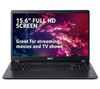 Acer Aspire 3 15.6" Laptop Intel Core i3 1005G1 8GB 256GB SSD Black