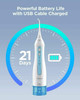 Fairywill 5020E Rechargeable Oral Water Irrigator Flosser for Teeth IPX7
