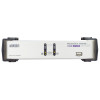 Aten CS1742 2 Port USB Dual View VGA KVM Switch with Audio & USB 2.0 Hub