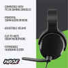 Wage Universal Wired Gaming Over Ear Headset - Black Green