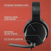 Wage Universal Wired Gaming Over Ear Headset - Black Green