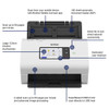 Brother ADS-4900W A4 Desktop Document Scanner 60 PPM