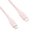 Belkin Apple Boost Charge USB-C Cable W/ Lightning Connector & Strap Pink