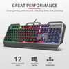 Trust GXT 856 Torac Metal Backlit Illuminated Wired Gaming Keyboard