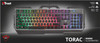 Trust GXT 856 Torac Metal Backlit Illuminated Wired Gaming Keyboard