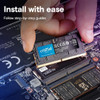 Crucial DDR5 RAM 16GB 5600MHz SODIMM, Laptop Memory CL46 - CT16G56C46S5