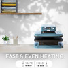 Loklik Auto Heat Press Machine Denim Blue