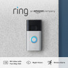 Ring Video Doorbell Satin Nickel Smart Doorbell