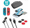 Nintendo Switch Hyperkin Armor3 Travel Kit 12 in 1 Accessory Bundle