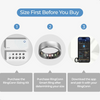 RingConn Gen 1 Smart Ring Activity Sleep Tracker Size 12 Silver