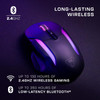 Turtle Beach Kone II Air Wireless Gaming Mouse - Black - Ergonomic RGB