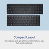 Dell KM555 Silent Wireless Keyboard and Ambidextrous Mouse - Black – image 4