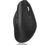 Sandstrom SEGWM19 Wireless Optical Ergonomic Mouse Black Adjustable DPI
