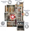 Swann SWIFI-ALARMKITA-GL Smart Indoor Alarm Siren & Sensors Bundle In White – image 3