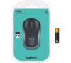 Logitech M185 Wireless Optical Mouse 2.4GHz USB Nano Receiver Ambidextrous Grey