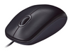 Logitech M90 Full Size Corded USB Optical Mouse for PC Mac Laptop Computer Black