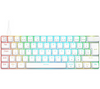NOS C-450 Mini Pro Mechanical Gaming Keyboard RGB USB PC Mac - White