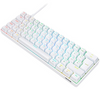 NOS C-450 Mini Pro Mechanical Gaming Keyboard RGB USB PC Mac - White