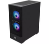PCSPECIALIST Flux 300 Gaming PC RTX 4060Ti AMD Ryzen 7 5700X 16GB 1TB Windows 11