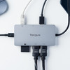 Targus USB-C Dual HDMI 4K Docking Station 100W PD Pass-Thru DOCK423EU Silver – image 2