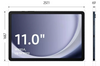 Samsung Galaxy Tab A9+ 11" 64GB Wi-Fi Google Android Navy Tablet