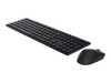 Dell Pro KM5221W Wireless Keyboard and Mouse Black UK QWERTY