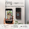 Ring Battery Video Doorbell 1440p HD Venetian Bronze