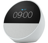 Amazon Echo Spot 2024 Smart Alarm Clock with Alexa Glacier White
