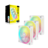 Corsair iCUE LINK LX120 RGB 120mm PWM White Triple Fan Starter Kit – image 13
