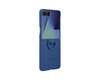 Samsung Galaxy Z Flip7 Ring Case Silicone Cover Navy Blue
