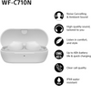 Sony WF-C710N True Wireless Noise Cancelling Earbuds Bluetooth White