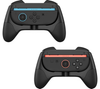 GOJI NS2 Joy-Con 2 Black Grips for Nintendo Switch 2