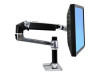 Ergotron LX Desk Mount LCD Arm - Up to 34" Monitor - Polished Aluminium