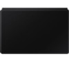 Samsung Tab S7+/ S8+ Keyboard Book Cover With Integrated Stand Black