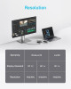 Anker USB-C Display Hub 4-in-1 10Gbps 4K 60Hz 100W PD Gray A8340HA1