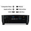 Acer X1123HP DLP 3D Projector 4000 Lm SVGA Office MR.JSA11.002 Black