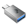CHERRY USB-A to USB-C Adapter Silver