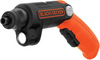 BLACK+DECKER 3.6V Cordless Pivot Screwdriver with LED Flashlight