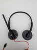 Poly Blackwire 3225 Stereo USB-C Headset 3.5mm USB-A Adapter Noise Cancelling
