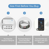 RingConn Gen 1 Smart Ring Activity Sleep Tracker Size 11 Moonlit Silver