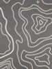QPAD Obsidian Glass Superglide Gaming Mouse Mat Large Black & White