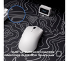 QPAD Obsidian Glass Superglide Gaming Mouse Mat Large Black & White