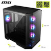 MSI MAG PANO 100R PZ ATX Mid-Tower PC Gaming Case 270° Tempered Glass Black