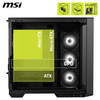 MSI MAG PANO 100R PZ ATX Mid-Tower PC Gaming Case 270° Tempered Glass Black