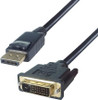 Connekt Gear DisplayPort to DVI Display Cable 2m 26-6120 Black