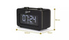 Roberts Revival Rest DAB+/FM Bluetooth Clock Radio USB Black 